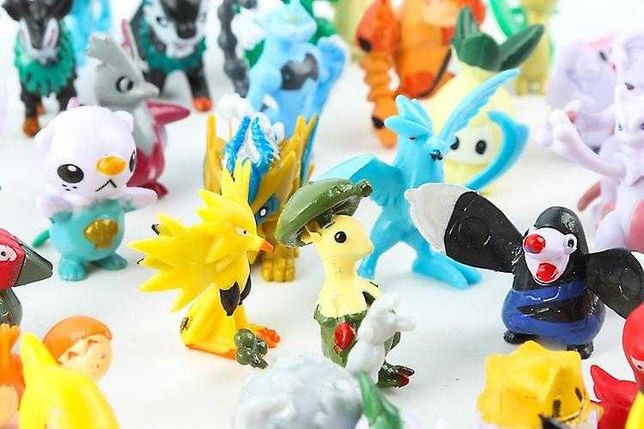 24 Figuras do Pokemon Go - Pikachu e outros (não repetido)