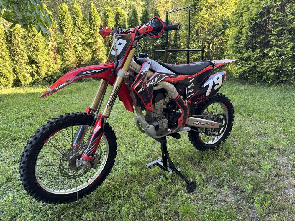 Honda crf250r 2014 vortex raptor dwururka
