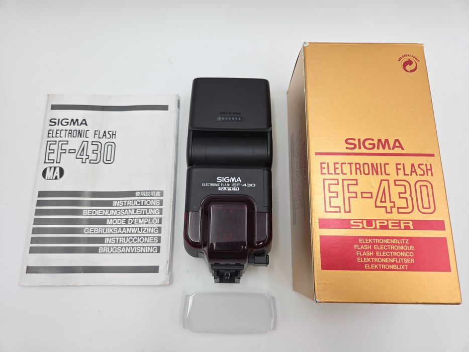 WYPRZEDAŻ .Lampa błyskowa Sigma EF-430 Super do aparatów Sony A - idea