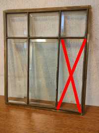 Szkło frezowane do drzwi zegara
