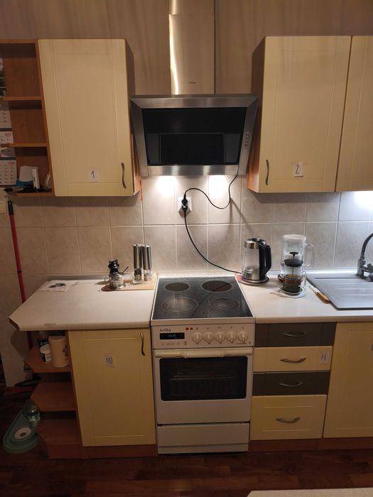 Meble kuchenne zabudowa wyspa