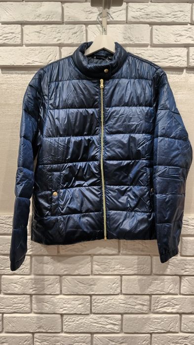 Nowa lekka kurtka damska esmara M 40/42 metaliczna granatowa wiatroszc