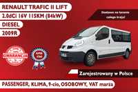 Renault Trafic II Lift, 2.0dCi 115KM, Klima, Zarejestrowany w Polsce, VAT-marża!