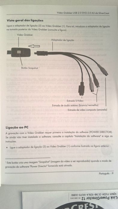 Digitalizador de vídeo USB - SILVERCREST