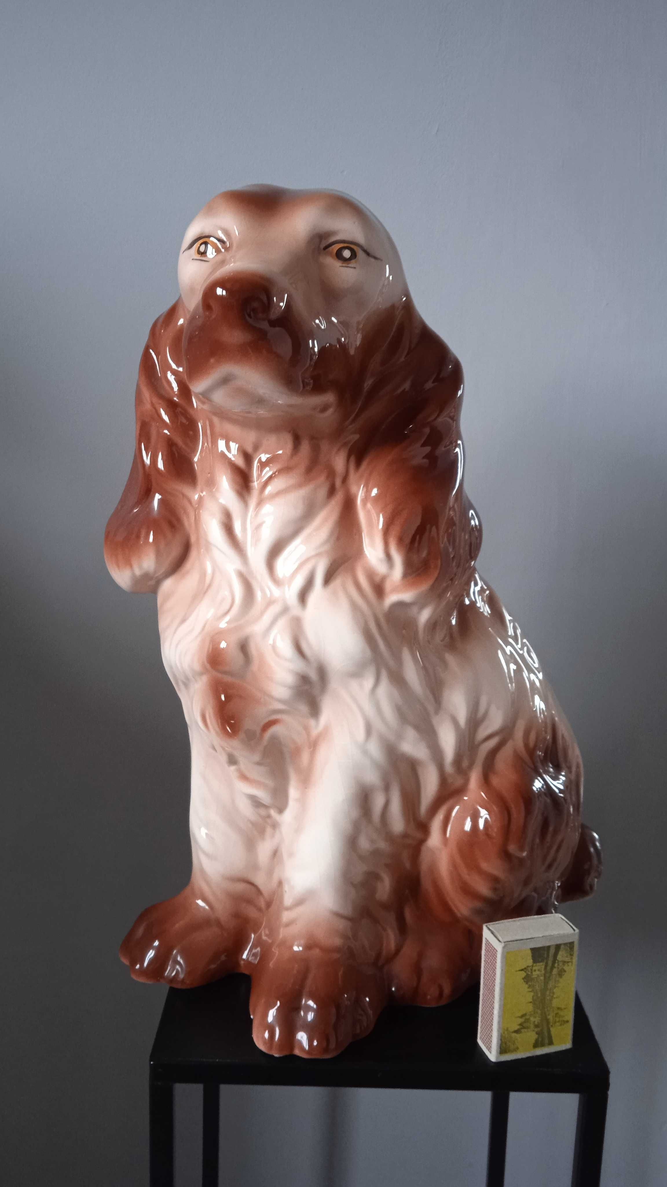 Figurka porcelanowa Cocker spaniel angielski duży