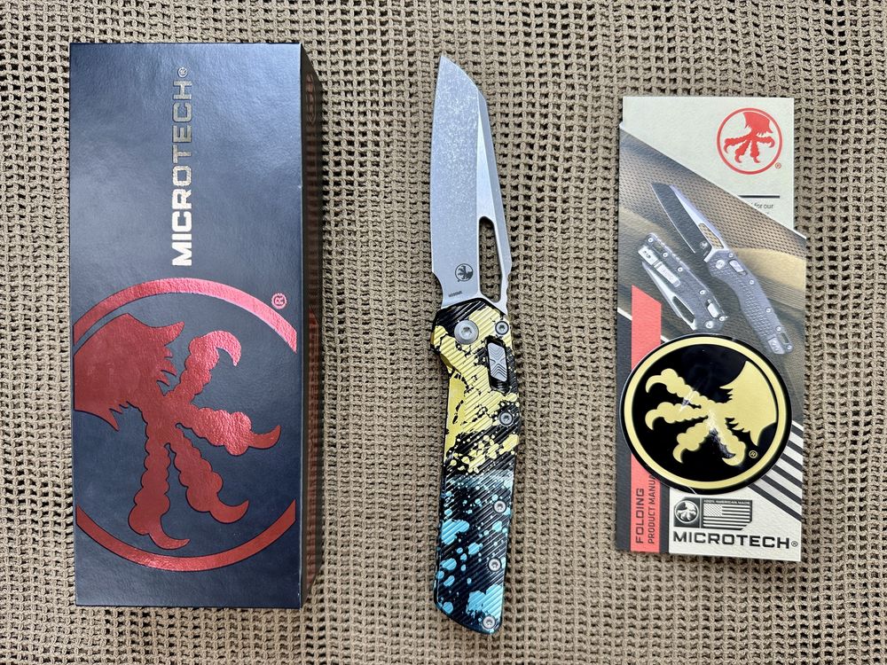 Ніж Microtech MSI Ram-lok Aluminium M390 Apocalyptic
