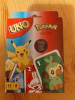 Pokkemon plakat i karty Uno