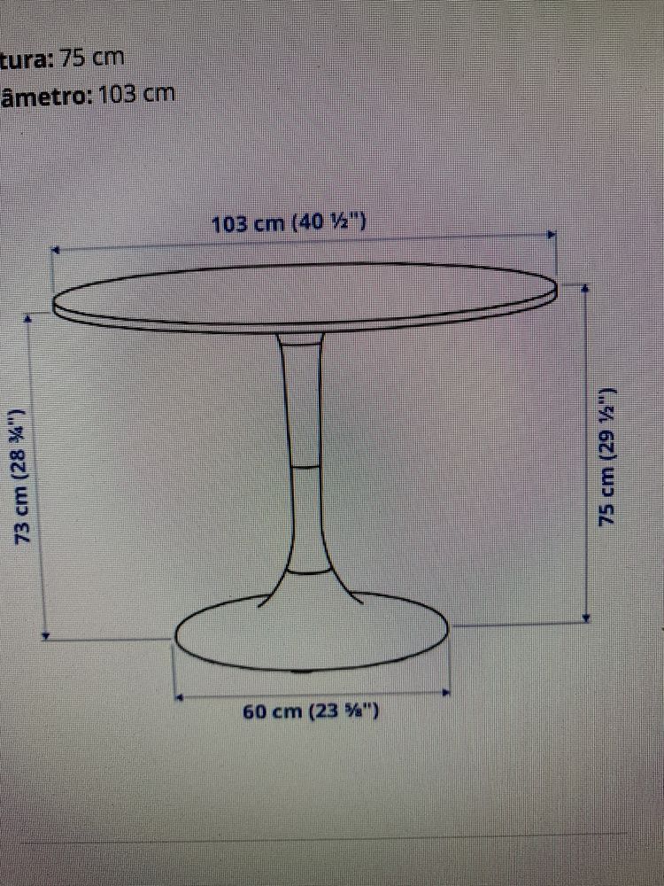 Docksta Ikea Mesa de refeição