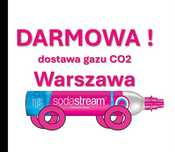 Napełnienie butli SODASTREAM darmowa dostawa Warszawa.