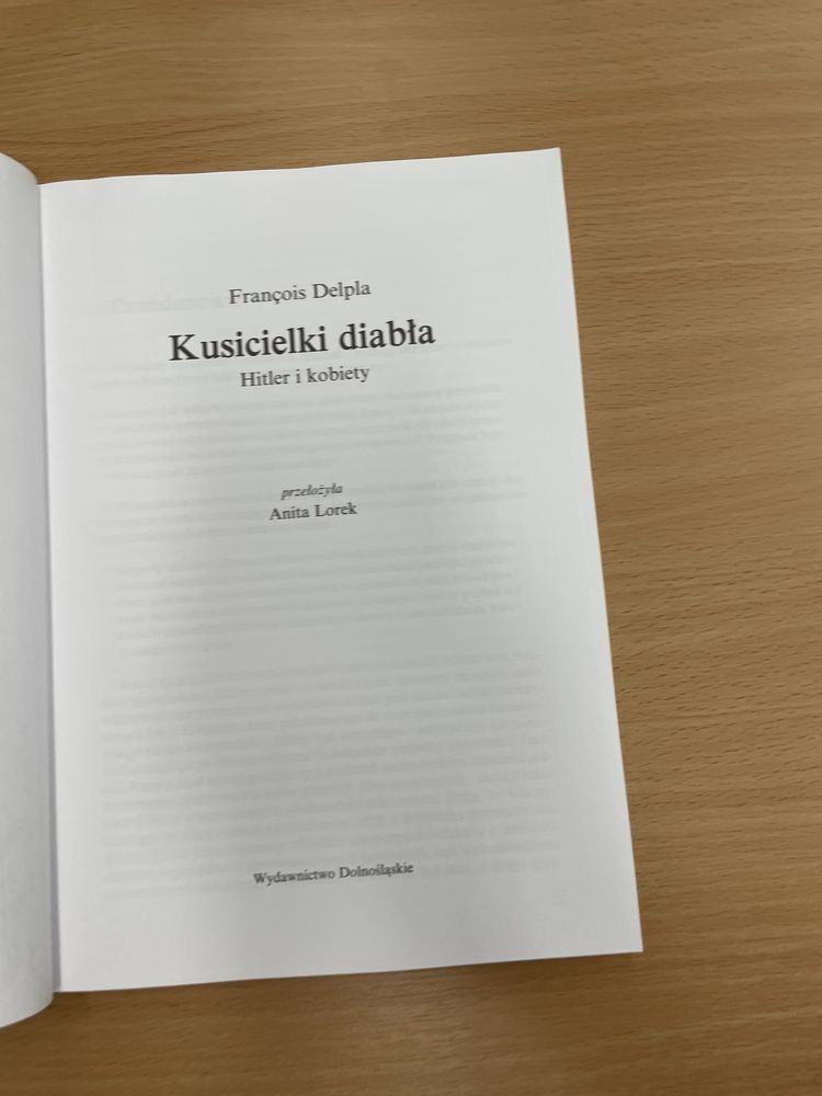 Kusicielki diabła Hitler i kobiety francois delpla