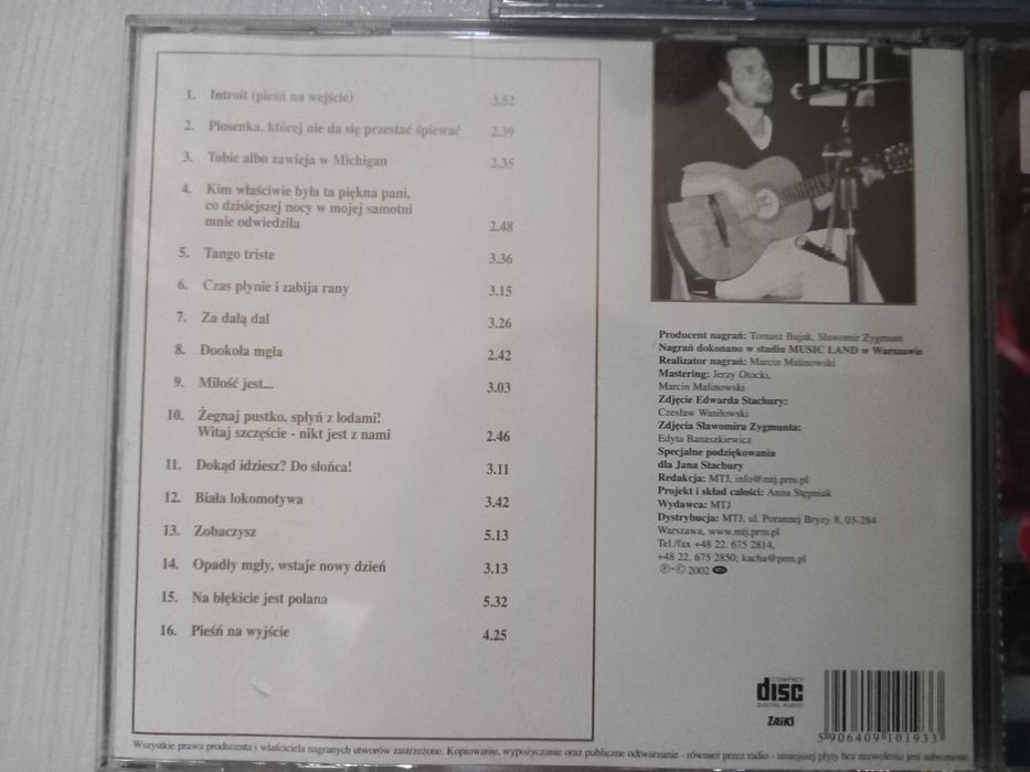 Płyta CD - Stachura 16X