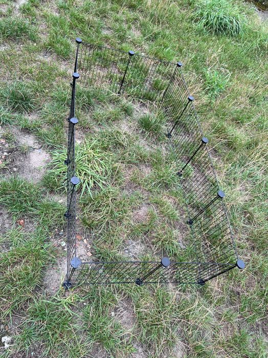 Duża klatka kojec wybieg dla świnki królika zwierząt modułowy NOWY