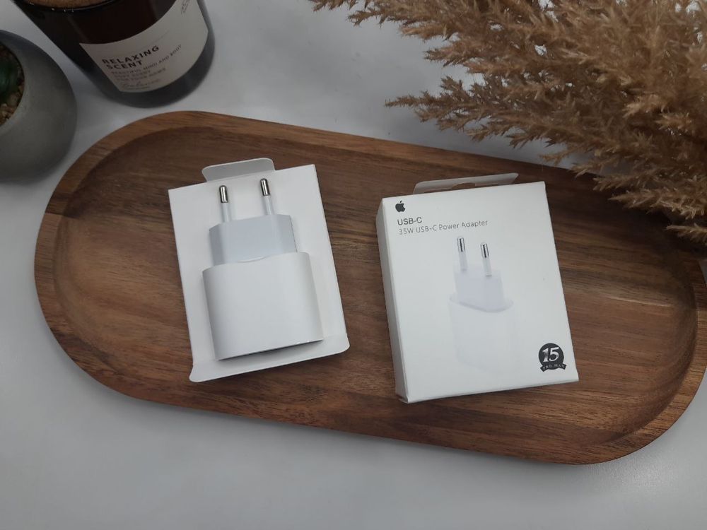 Apple Power Adapter 35W USB - C швидка зарядка