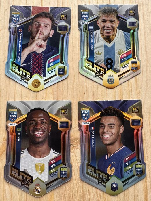 Karty piłkarskie - kolekcja kart unikatowych