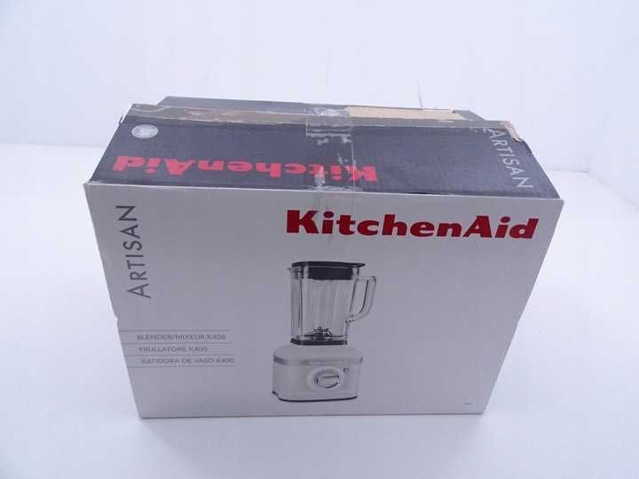 Blender kielichowy KitchenAid K400 5KSB4026EWH biały nowy