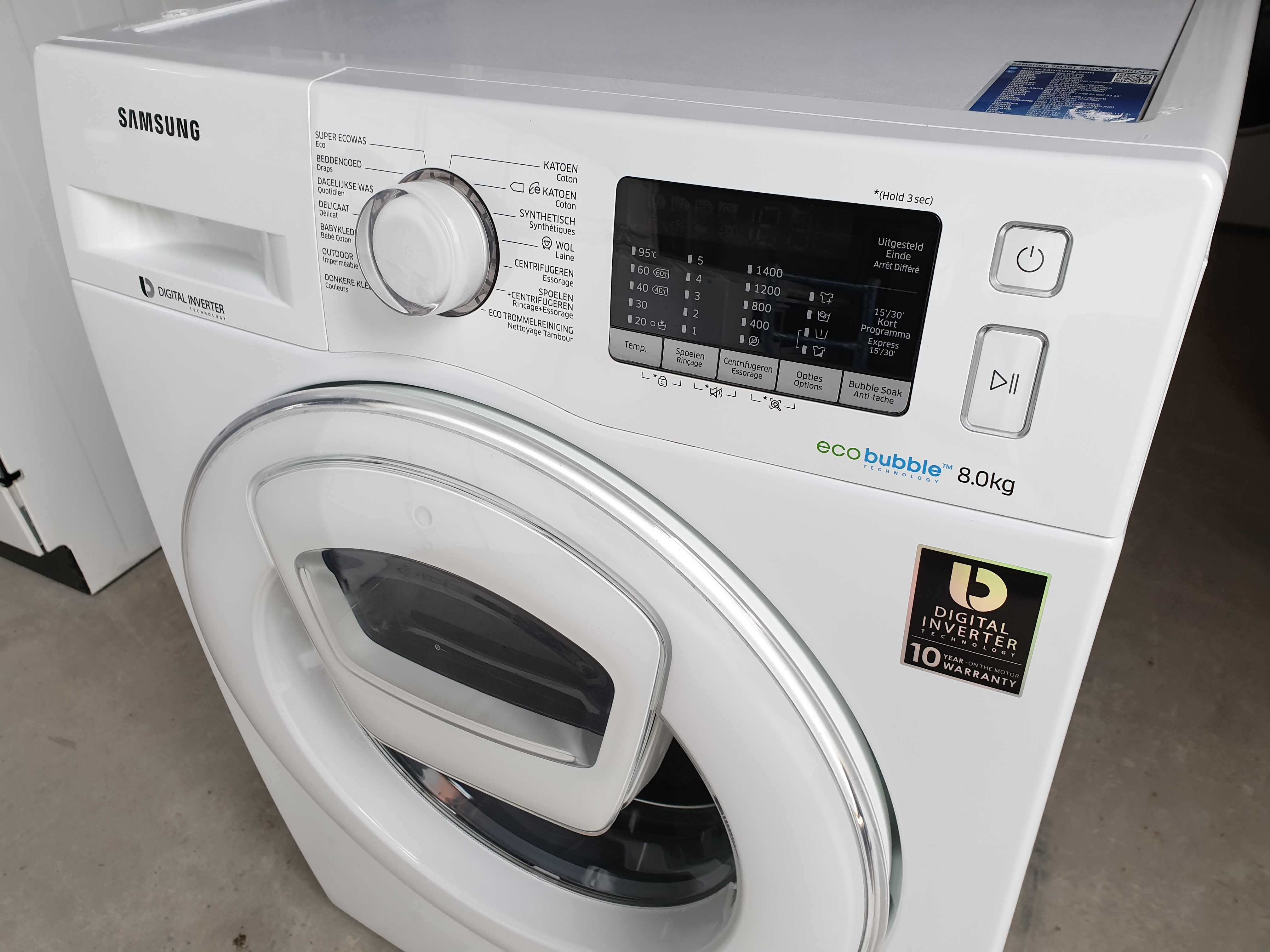 Пральна/стиральная/ машина SAMSUNG 8 KG / WW81K5400WW