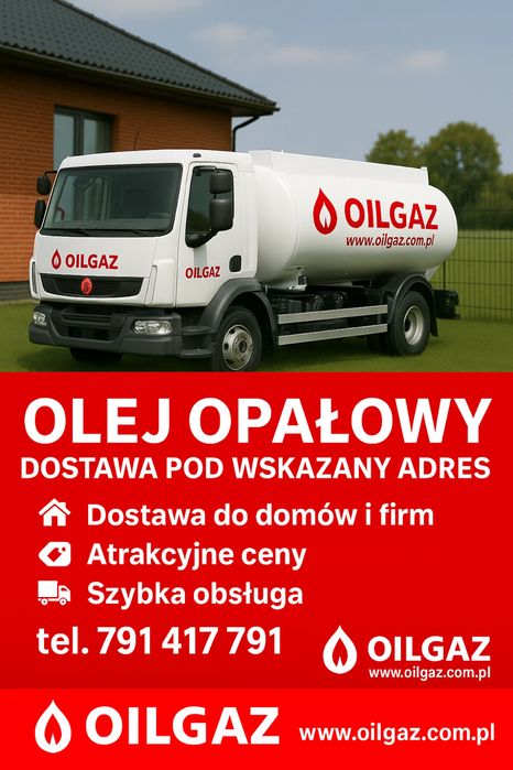 Olej opałowy z dostawą