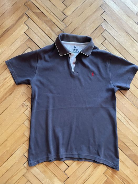 Koszulka polo Ralph Lauren, szara, M