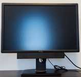 Monitor Dell U2412M Full-HD z soundbarem Dell AX510 i akcesoriami
