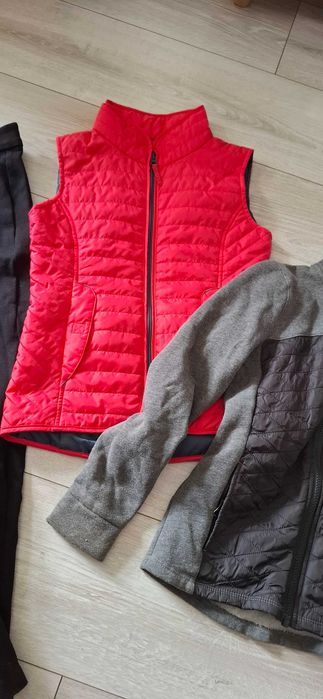 Bryczesy, kamizelka, bluza do jazdy konnej