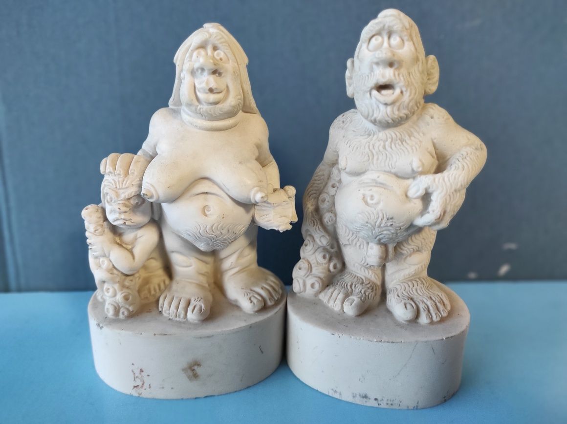 Figurki vintage Adam i Ewa Erotyka