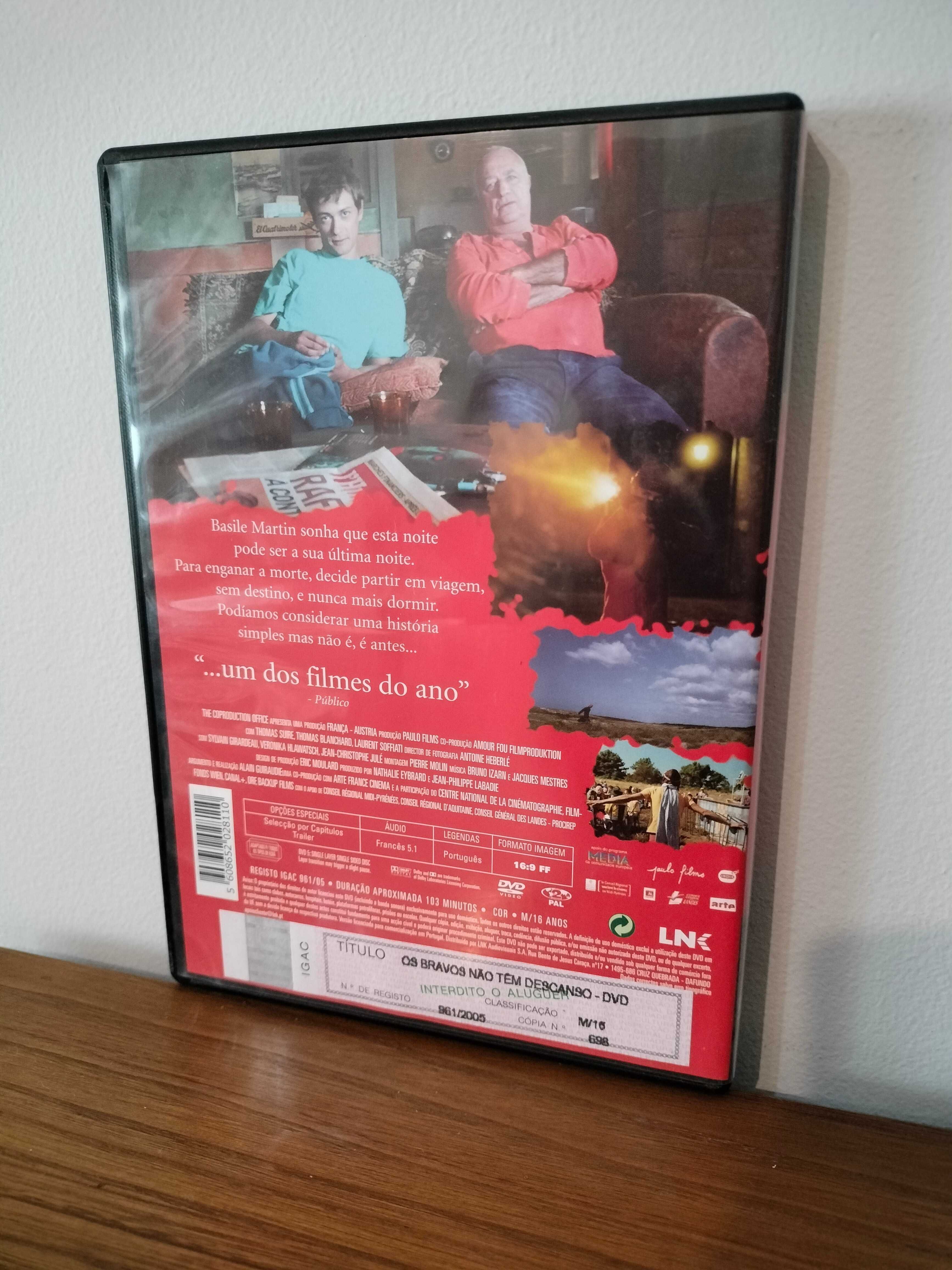Filme DVD: Os Bravos Não Têm Descanso - Pas de repos pour les braves
