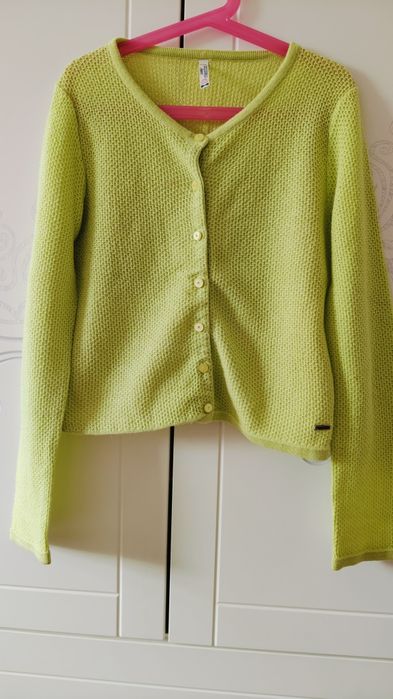 Limonkowy sweterek coccodrillo