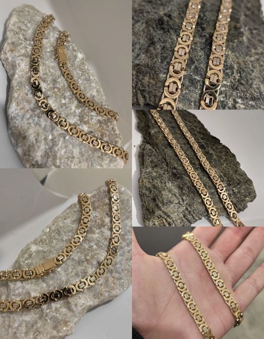 Złoty łańcuszek splot EURO 585  Okazja!