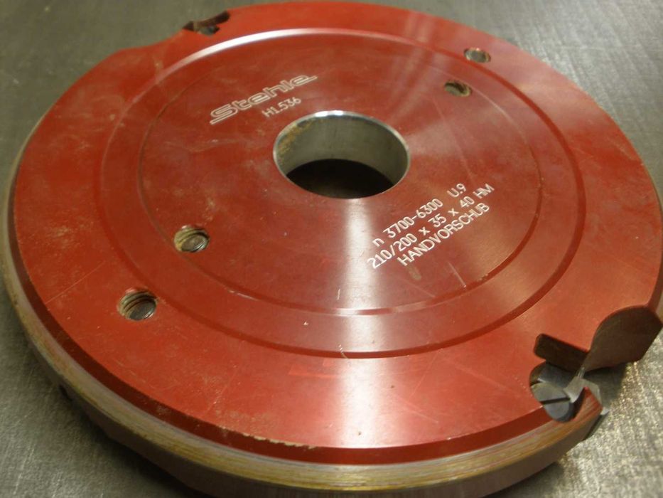 Głowica STEHLE do płycin 210/200x35x40 noże wymienne