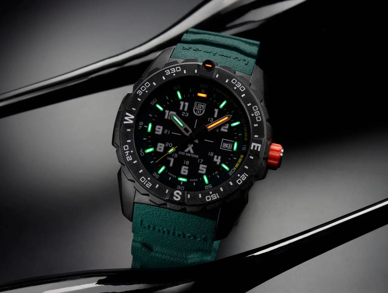 Годинник LUMINOX Bear Grylls XB.3735 Mountain SAPPHIRE 43 mm. 200 MT.