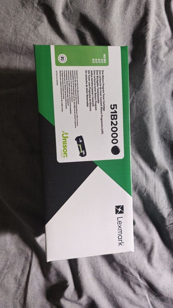 Toner Lexmark 51B2000 czarny