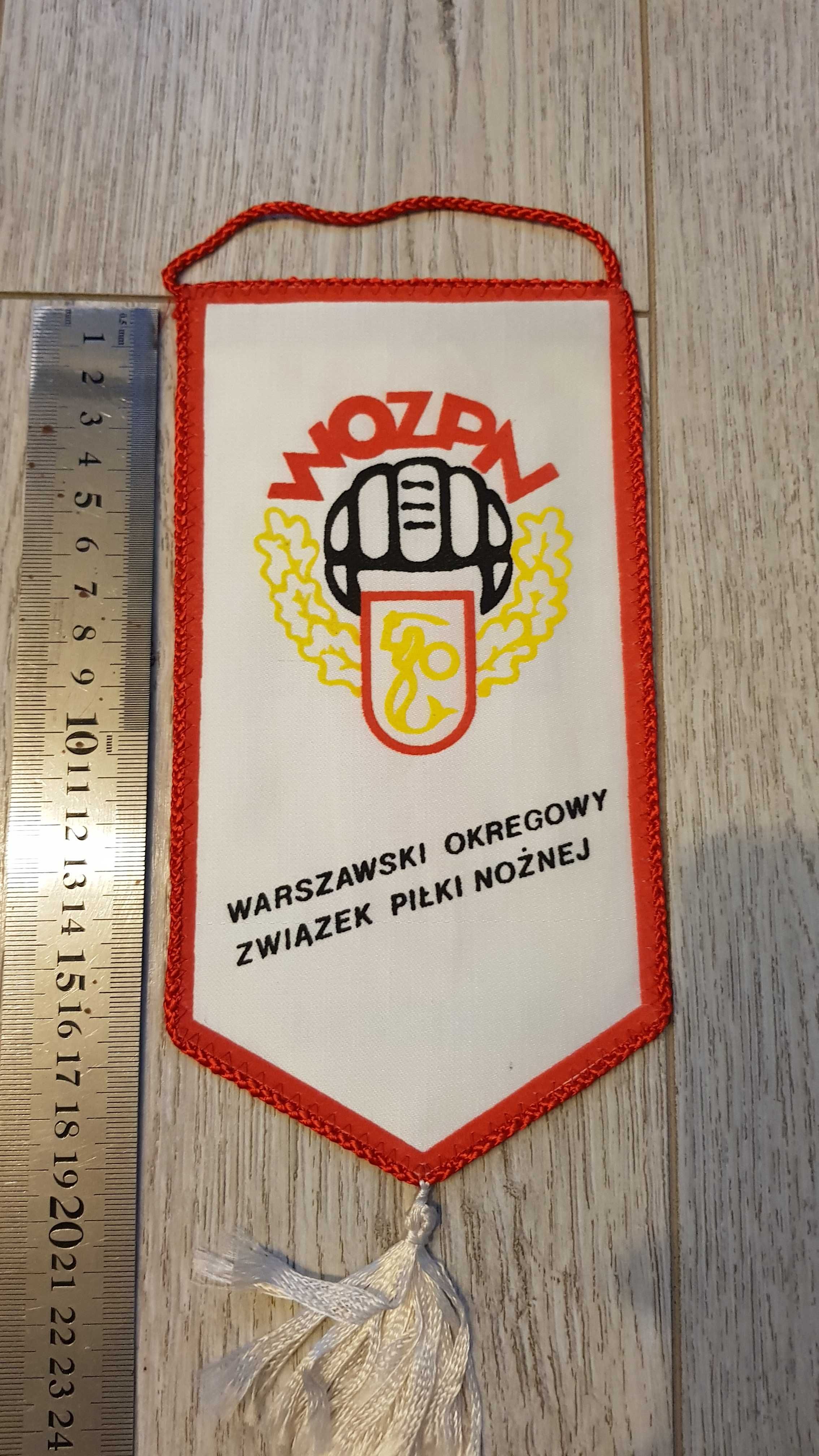 Proporczyk Warszawski okręgowy związek piłki nożnej Warszawa