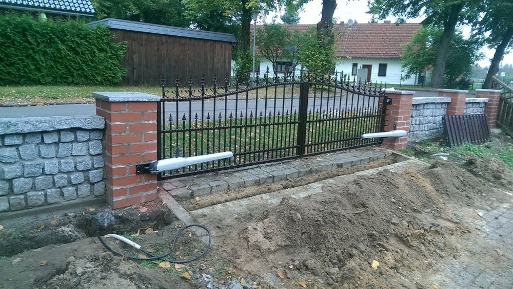 Ogrodzenie na wymiar brama furtka balustrada automat do bramy