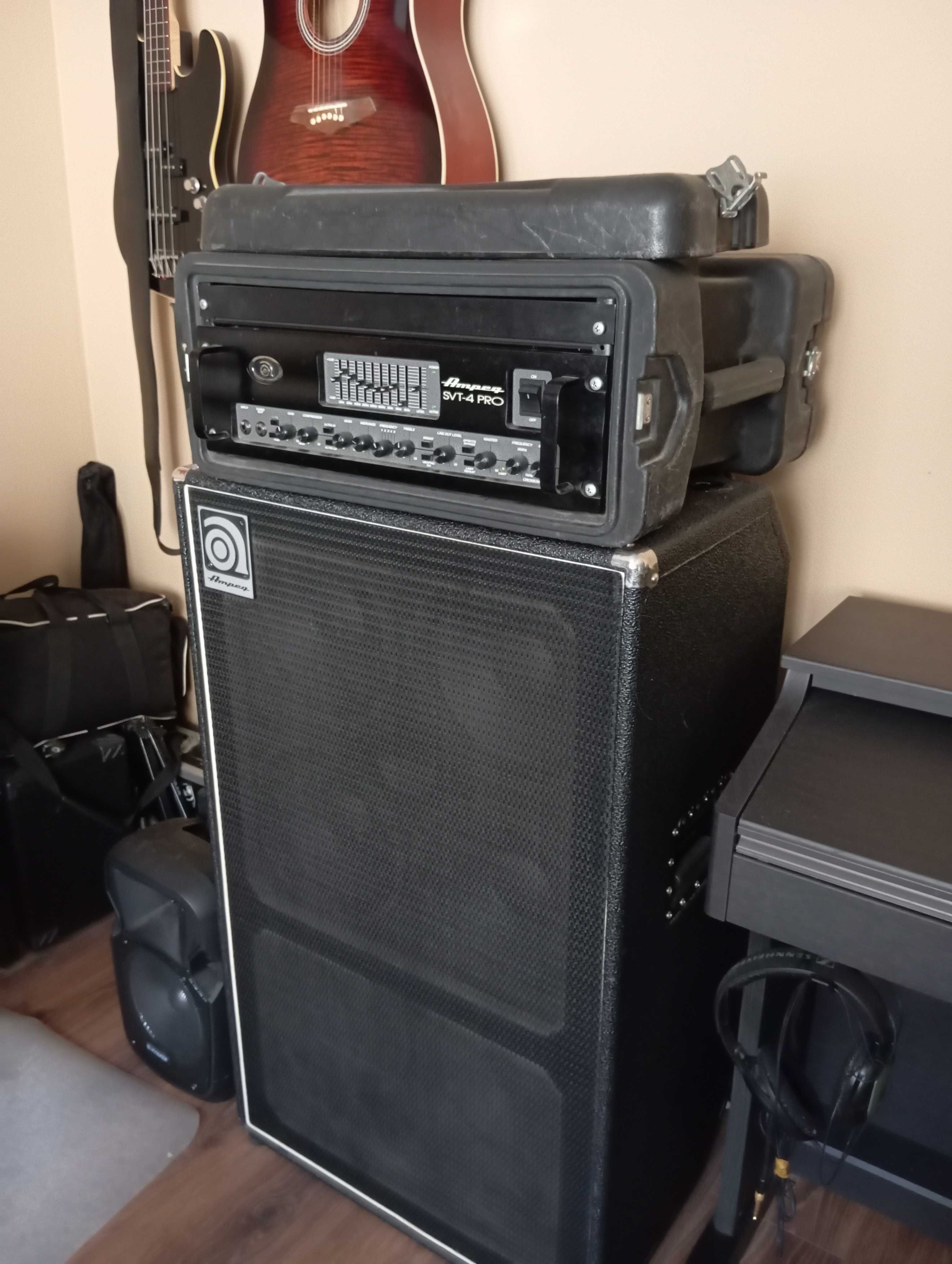 Wzmacniacz basowy Ampeg SVT 4 PRO + Case SKB + akcesoria