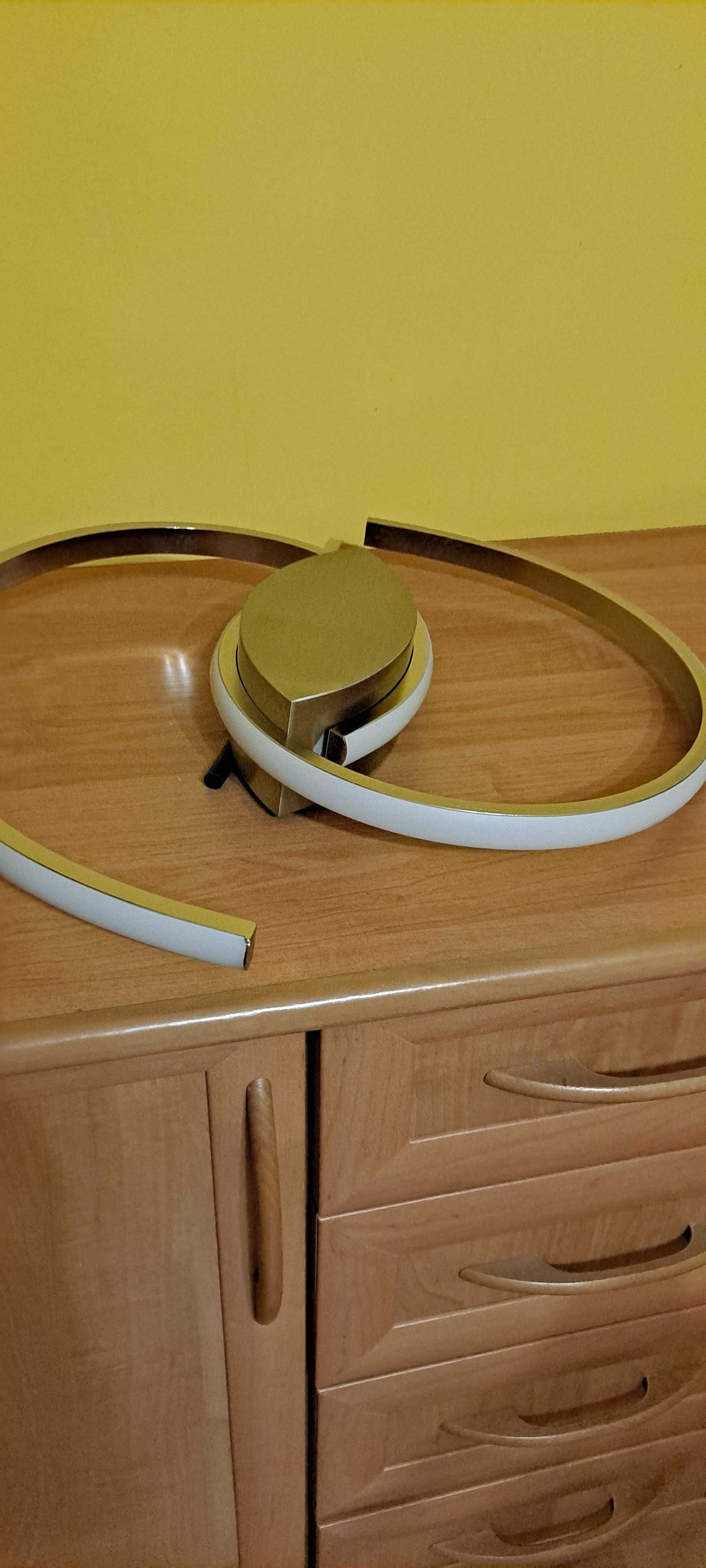 Lampa sufitowa LED 21W Lindby Chukira nikiel