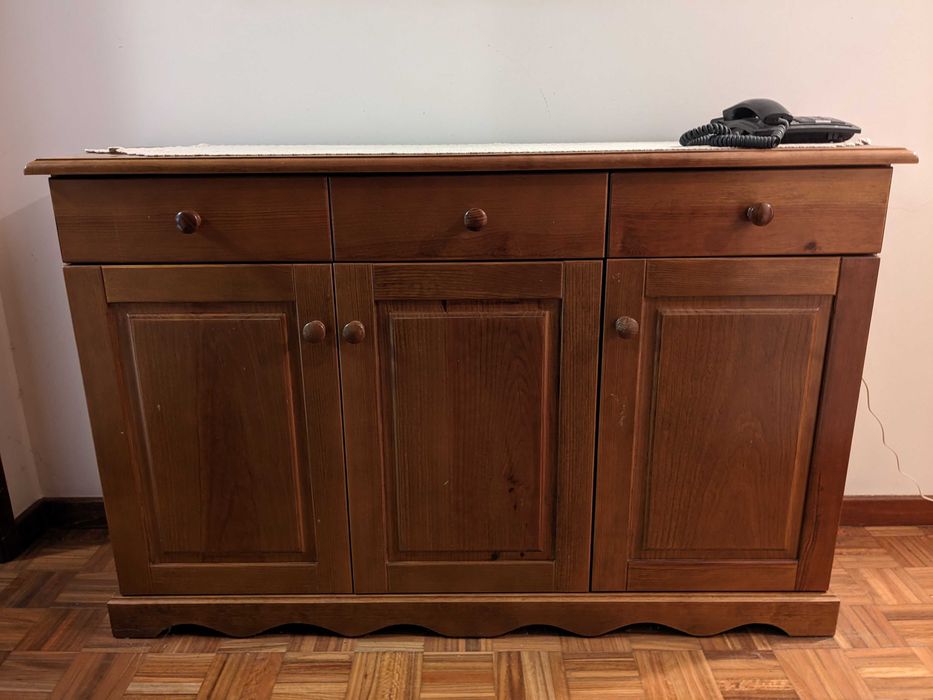 Movel de entrada com espelho
