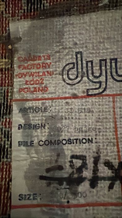 Dywan stan perfekcyjny 200x300