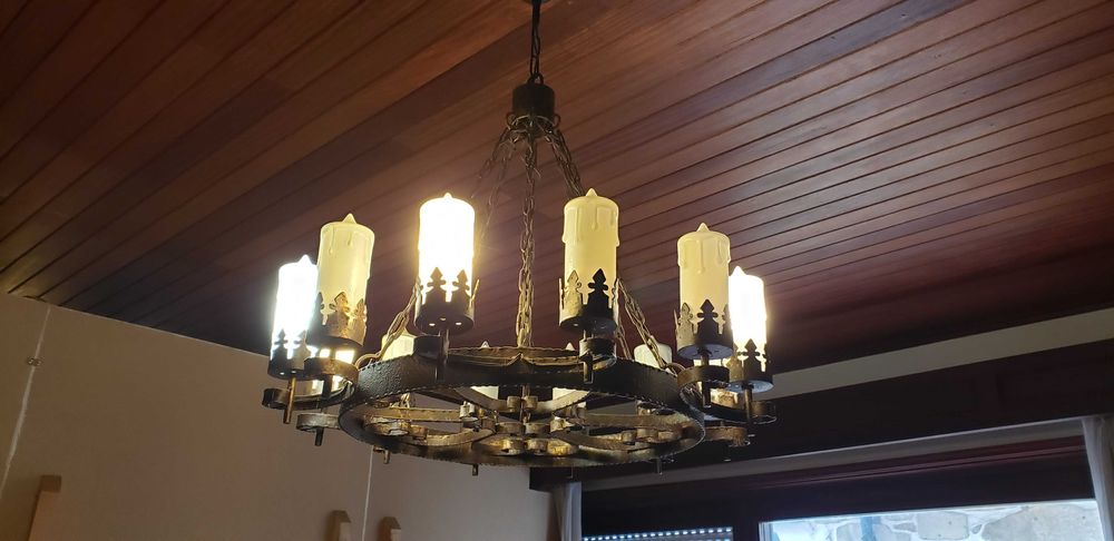 candeeiro de teto e dois de parede (NOVO PREÇO)