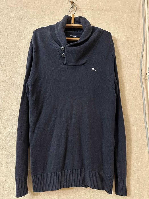 Чоловічий котоновий пуловер ф.MG р-L в гарному стані