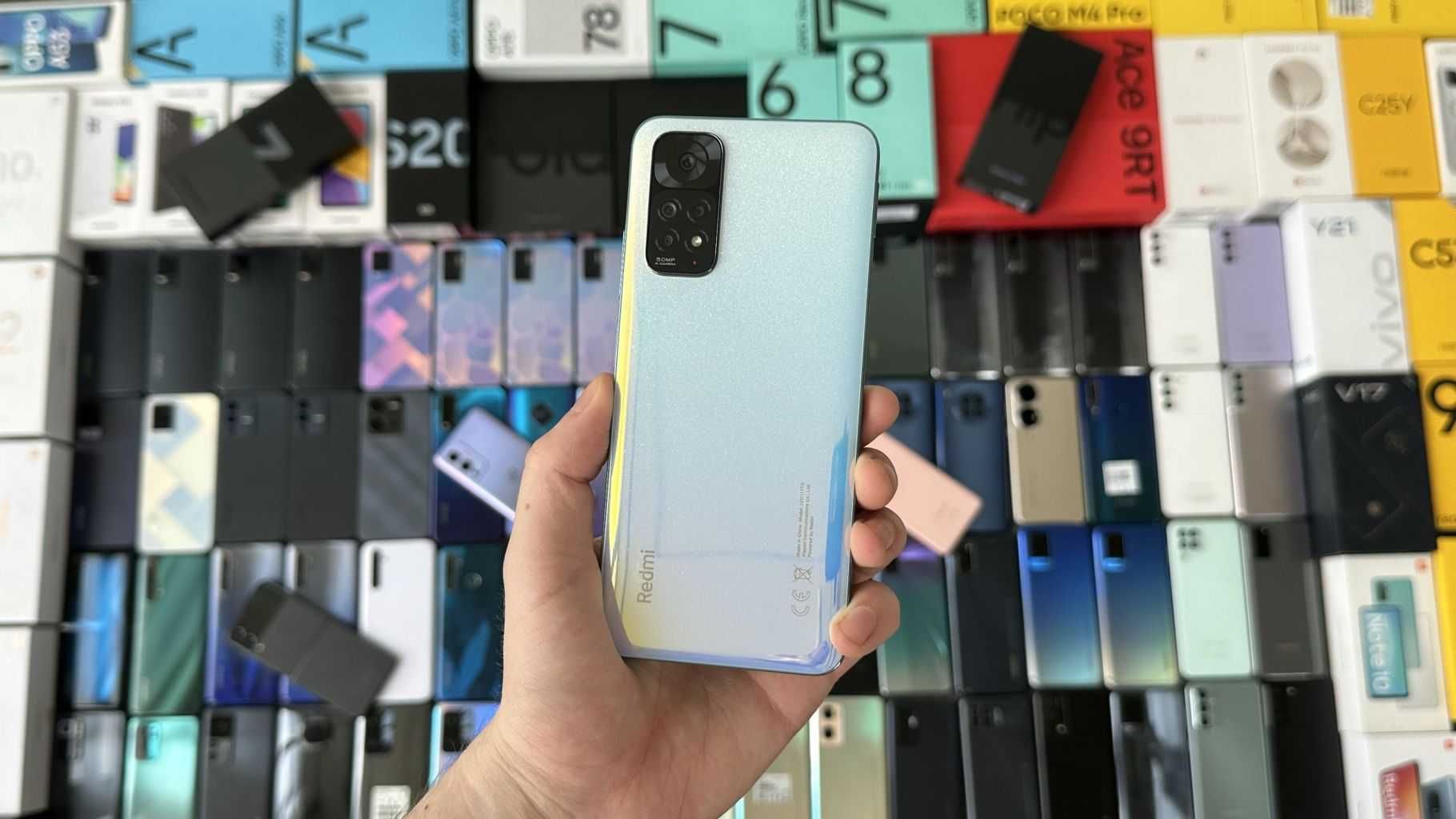 Магазин Xiaomi Redmi Note 11 4/64GB Star Blue/Gray Гарантія Trade In