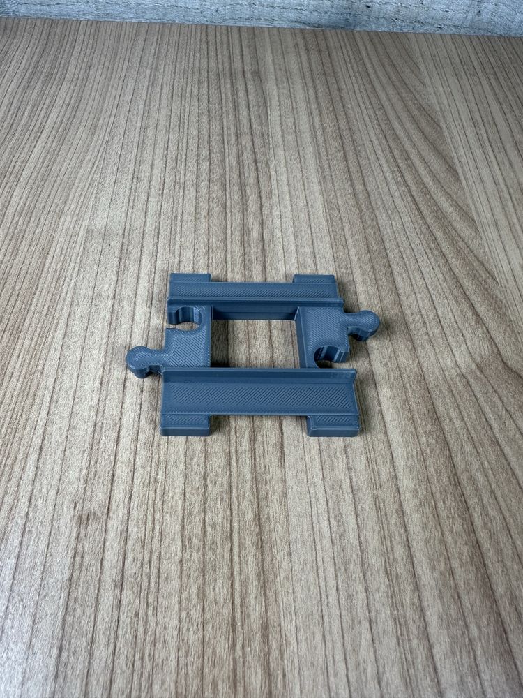 tor prosty 1/2 kompatybilny z klockami LEGO DUPLO, pociąg