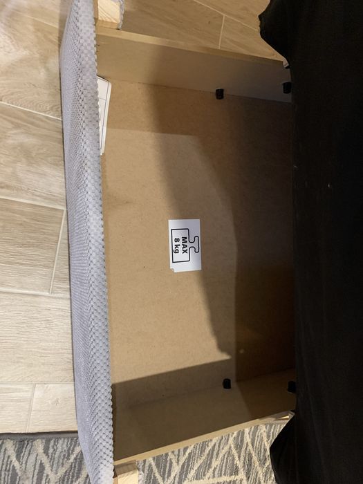 Amerykanka fotel rozkladany dofa z funkcją spania szara BRW