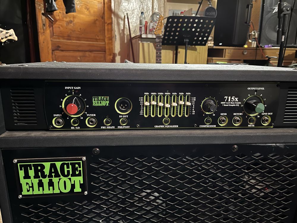 Trace Elliot 715x Combo Basowe 500w, stan BDB