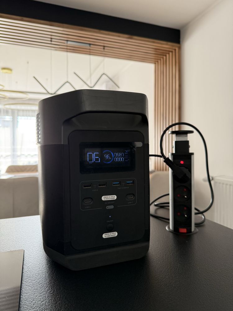 Wynajem EcoFlow Delta EF3 PRO stacja zasilania awaryjne agregat 3300W