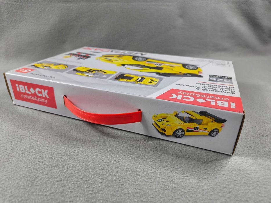 Конструктор IBlock PL-921-324 МЕГАCAR, 325 деталей, инерция