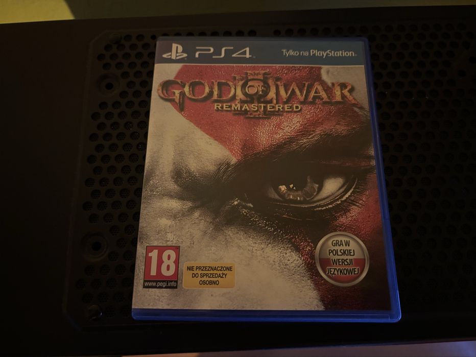 God of War III Remastered PS4 • Stan idealny • PL • oryginał