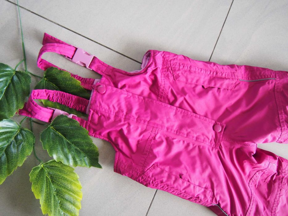 Spodnie ocieplane zimowe 74/80 cm