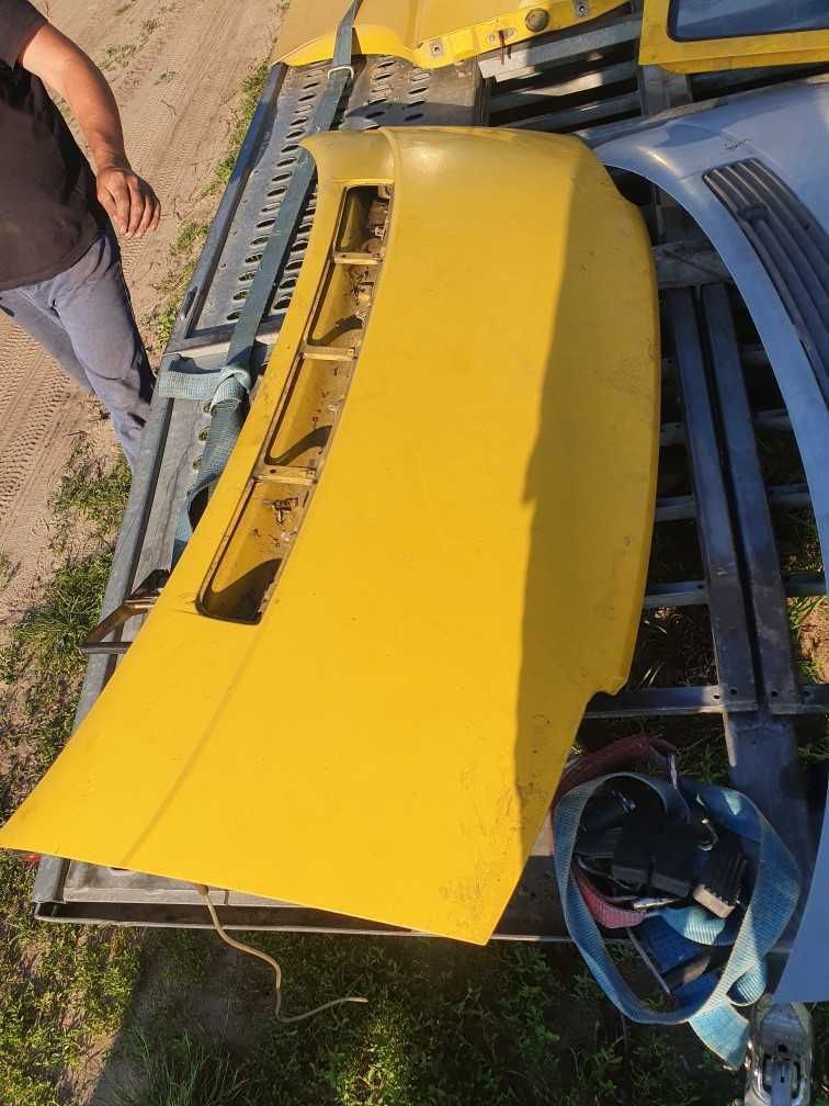 Volkswagen T4 doka dubel kabina drzwi kolor żółty