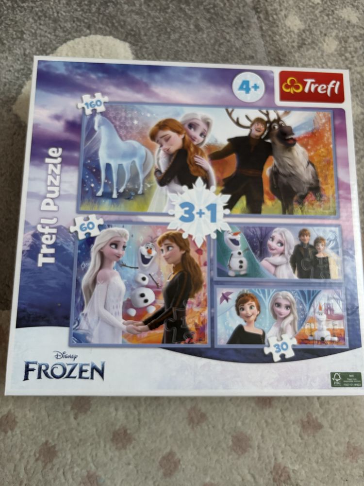 Puzzle Kraina Lodu 4+