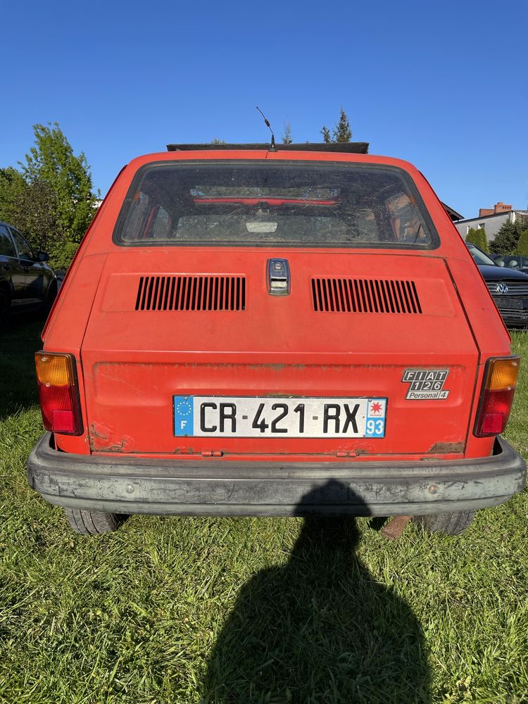 Fiat 126 Personal4 Cabrio 1977 Francja